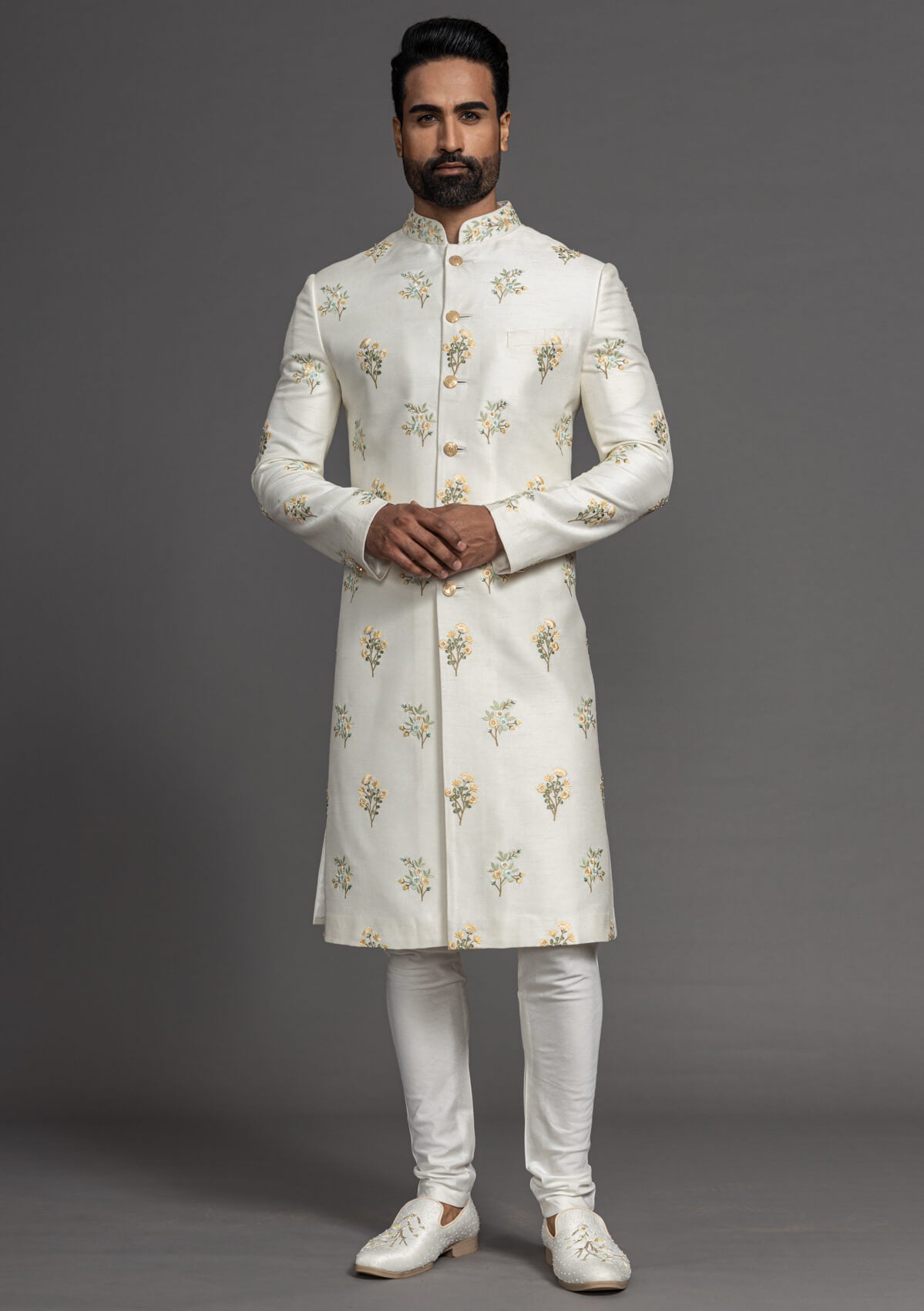 Fashionable Sherwani combining tradition and style
