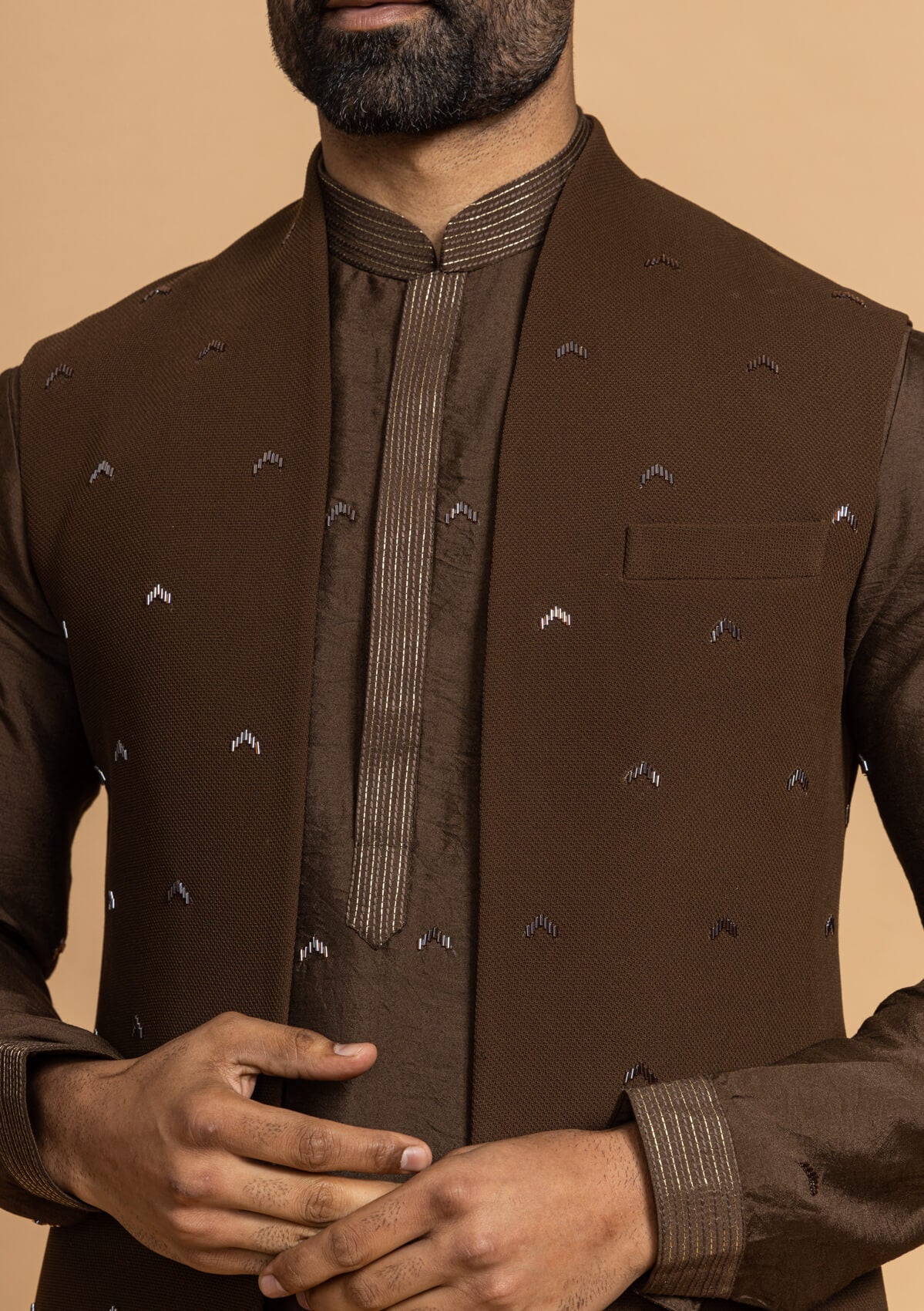 Elegant Kurta Bandi set for formal occasions